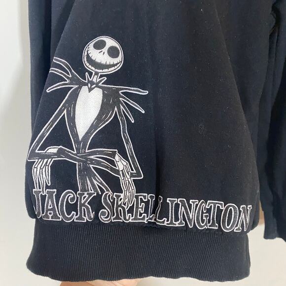 Disney The Nightmare Before Christmas Jack Skellington Kids Hooded Sweatshirt 6 - Picture 2 of 9